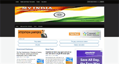 Desktop Screenshot of hinddesh.com